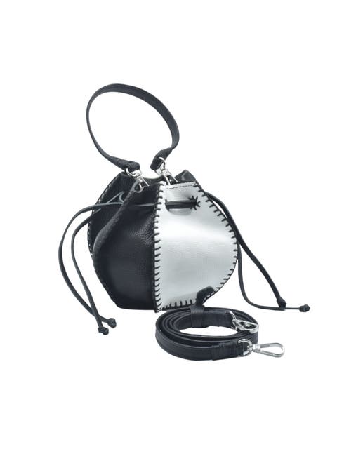 Mini Bucket Pouch  Top Grain Leather Bag