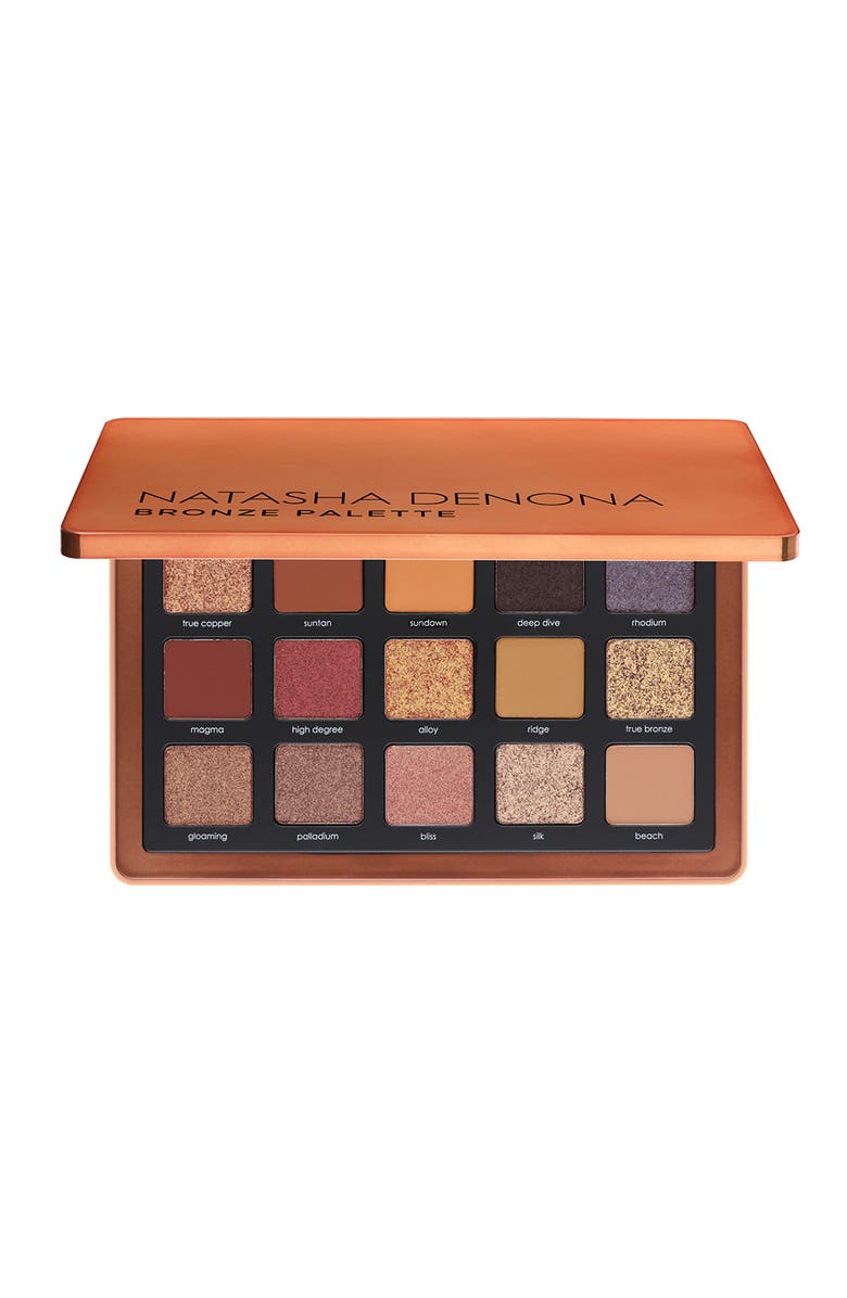 Natasha Denona Bronze Eyeshadow Palette, Main, color, 