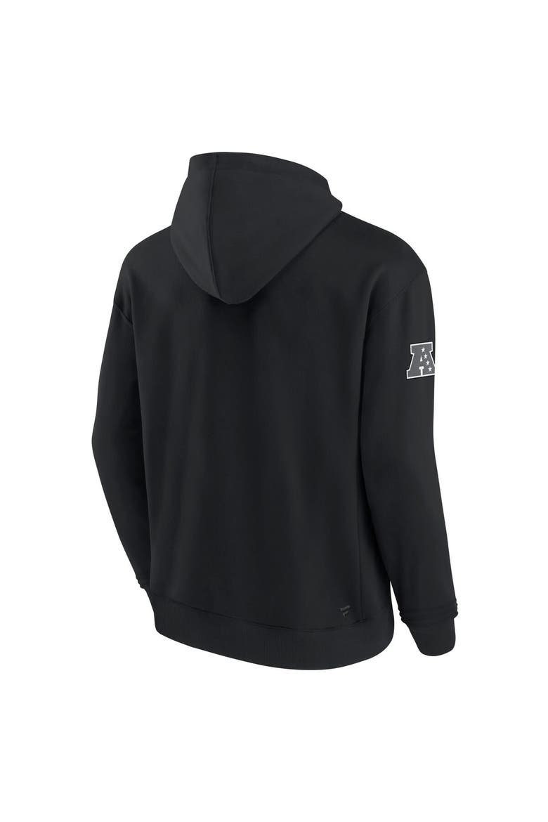 Men's Fanatics Black New York Jets Elements Pace Fleece Pullover Hoodie, Alternate, color, Black