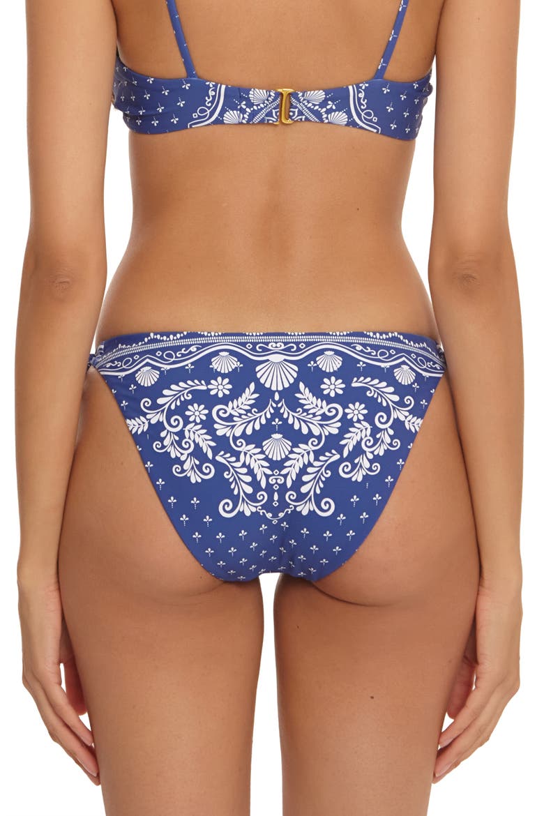 Seaside Ranch Reversible Tie Side Bikini Bottoms, Alternate, color, NAVY