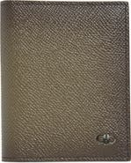 FERRAGAMO Micro Gancio Leather Tall Bifold Wallet