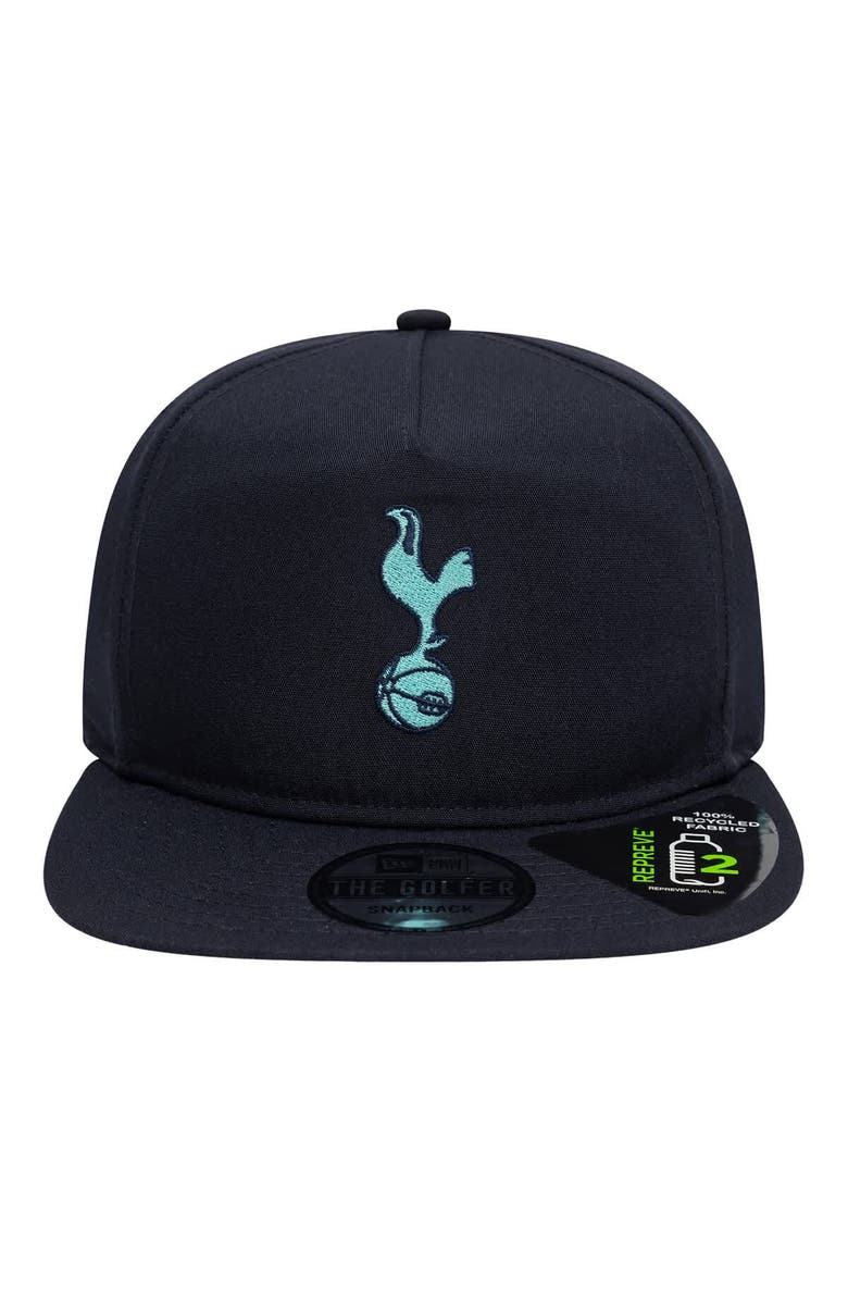 New Era Men's New Era  Black Tottenham Hotspur Neon Golfer Snapback Hat, Alternate, color, 