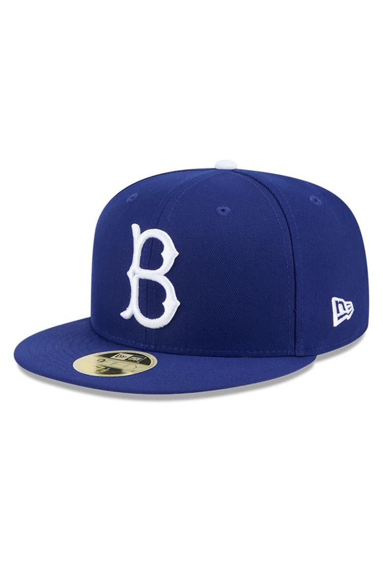 New Era Men's New Era Royal Brooklyn Dodgers Baseball Hall of Fame 59FIFTY Fitted Hat, Alternate, color, Royal