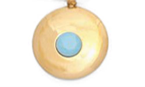 Petit Moments Birthstone Disc Pendant Necklace