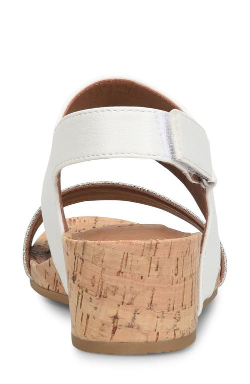 Eurosoft Reba Slingback Wedge Sandal In Parchment