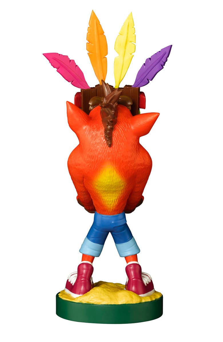 Exquisite Gaming Cable Guy Phone/Controller Holder Crash Bandicoot, Crash Aku Aku, Alternate, color, Multicolored