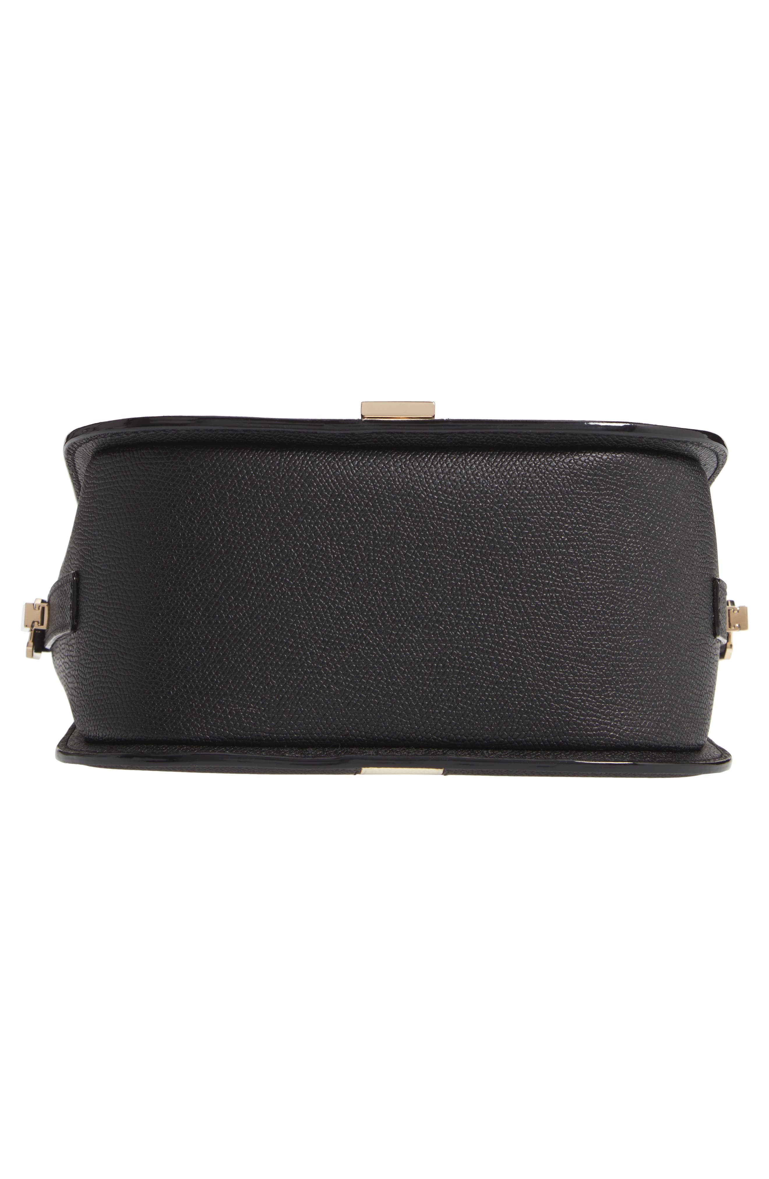 Valextra Iside Stripe Top Handle Bag, Alternate, color, 