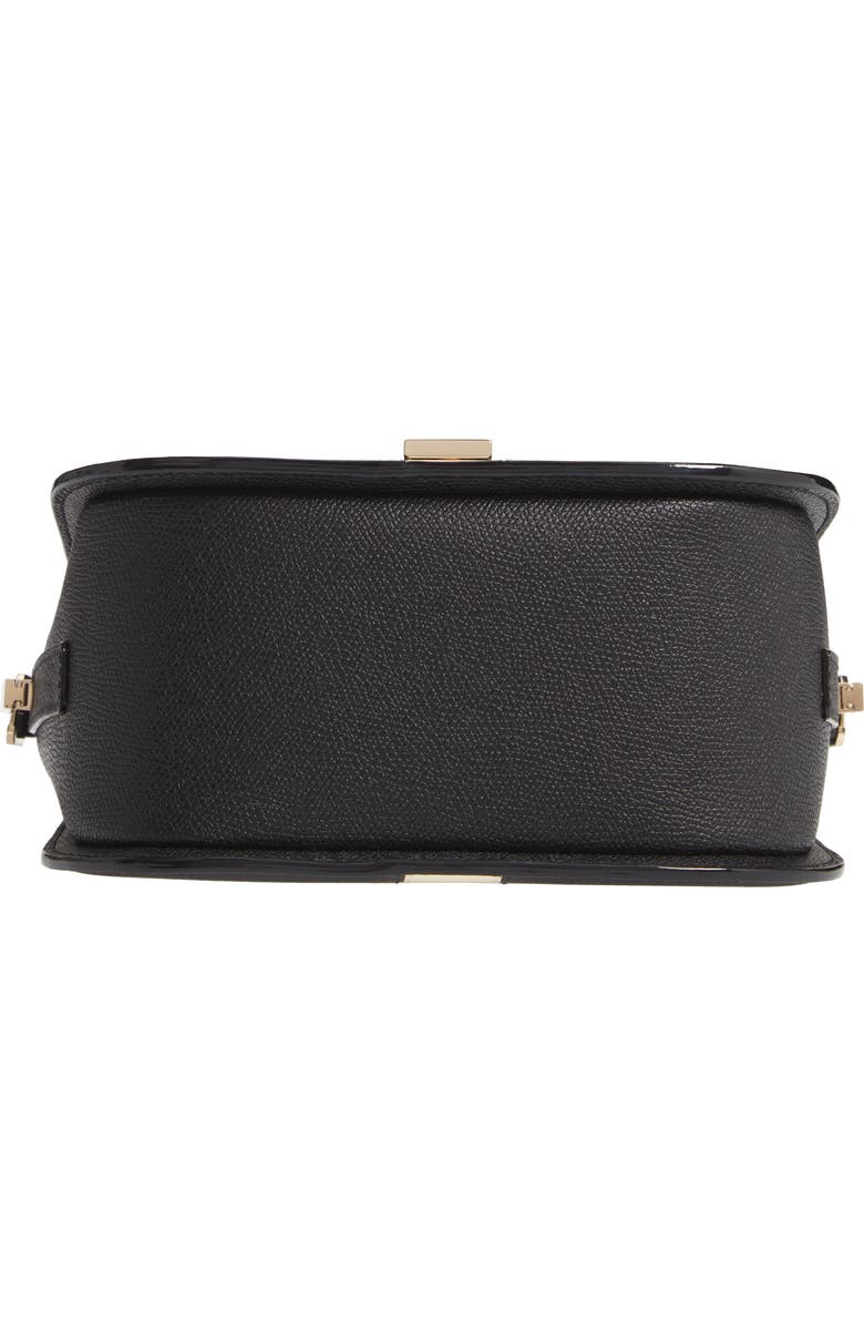 Valextra Iside Stripe Top Handle Bag, Alternate, color,