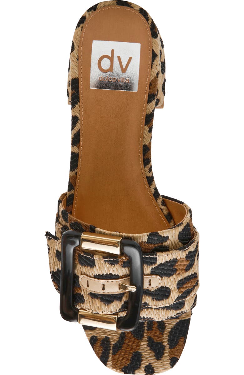 DV by Dolce Vita Neeva Woven Slide Sandal, Alternate, color, Leopard