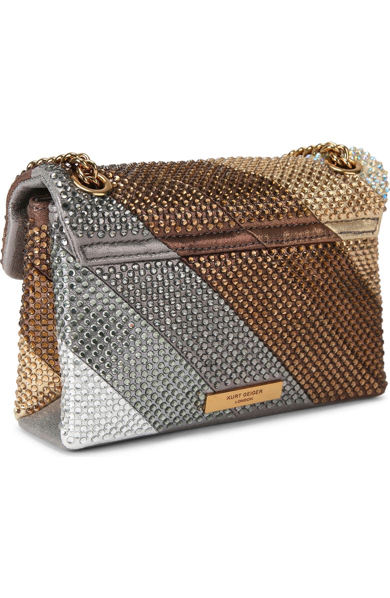 Kurt Geiger London Mini Kensington Embellished Convertible Crossbody Bag, Alternate, color,