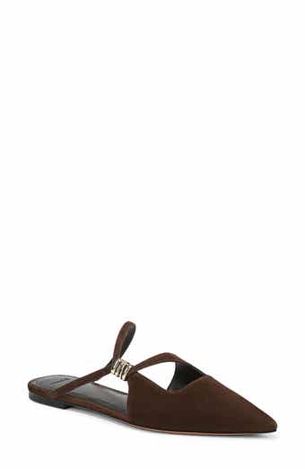 Gilia Strappy Pointed Toe Flat Mule