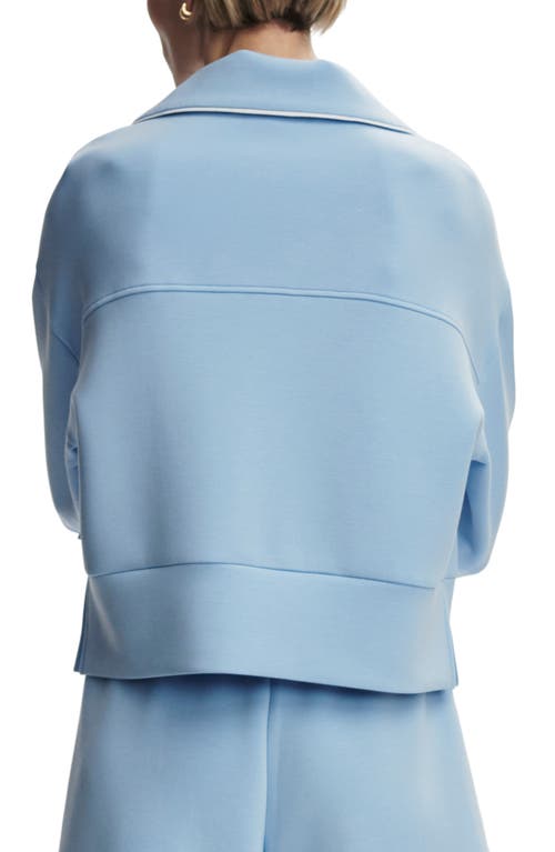 Varley Davenport Half-zip Sweatshirt In Blue
