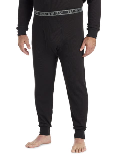Big & Tall Performance Waffle-Knit Thermal Bottoms