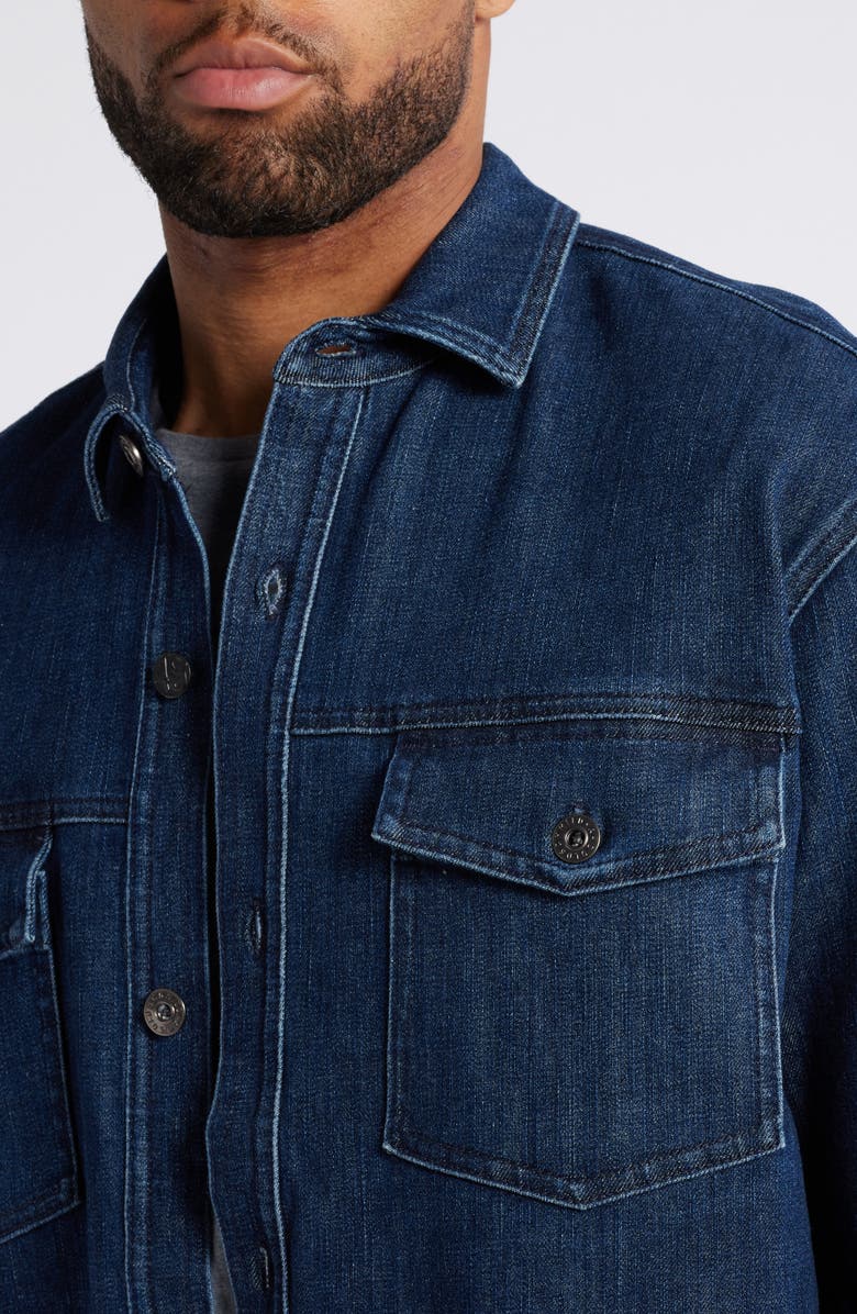 AG Elias Denim Shirt Jacket, Alternate, color,