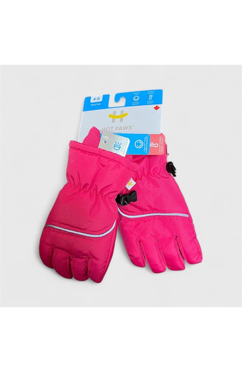 HOT PAWS Kids Winter Gloves, Alternate, color, Pink
