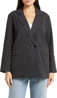 THE GREAT. The Shlumpy Cotton Blazer