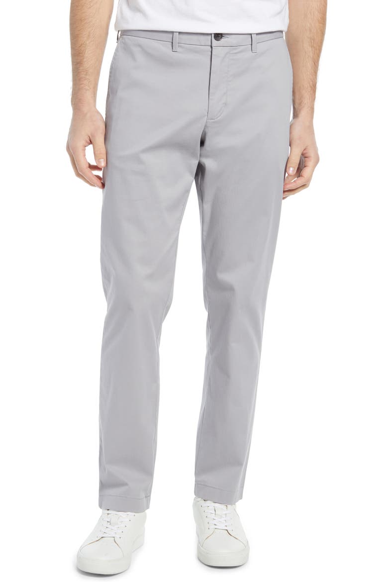 Ballard Slim Fit Chino Pants, Main, color, GREY SLEET