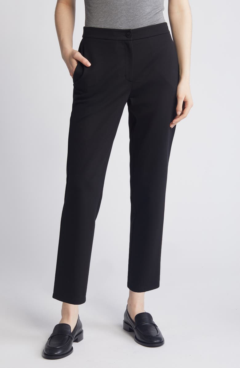 Eileen Fisher Slouch Ankle Pants, Main, color, 