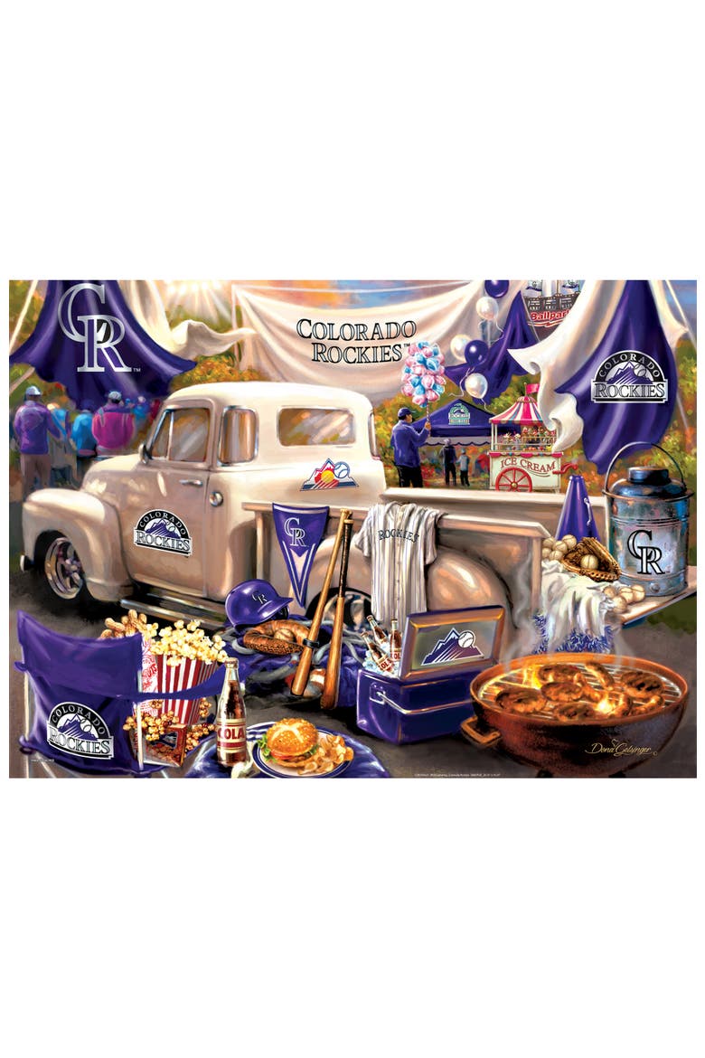 Colorado Rockies Gameday 1000pc Puzzle, Alternate, color, Multicolor