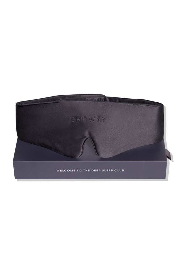 Damask Rose Featherweight Sleep Mask, Main, color, Moonlight Shadow