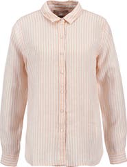 Barbour Marine Linen Button-Up Shirt