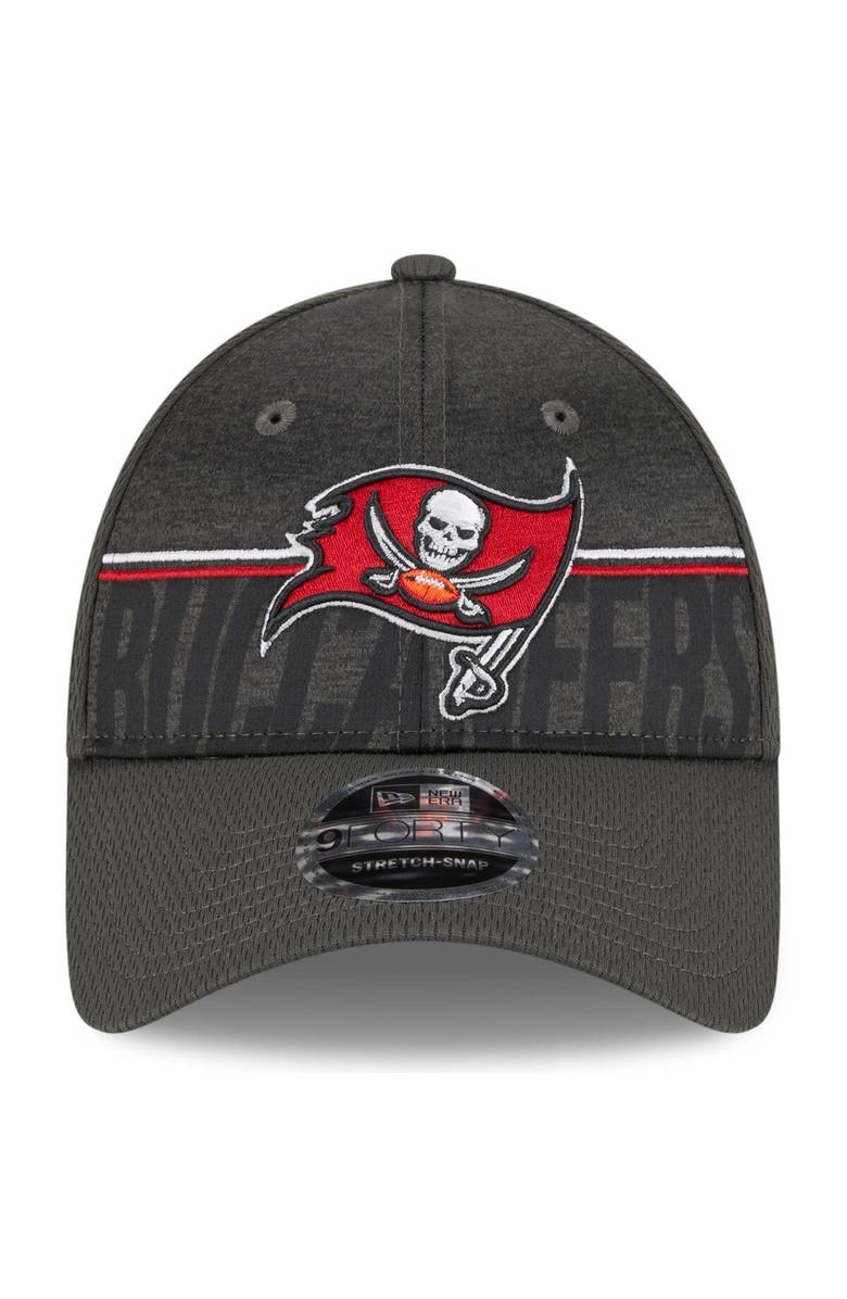 New Era Men's New Era Pewter Tampa Bay Buccaneers 2023 NFL Training Camp 9FORTY Adjustable Hat, Alternate, color, 