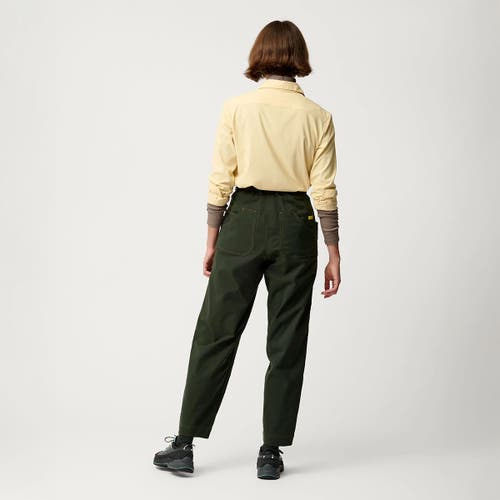 Hikerkind Kick Flare Trousers In Green