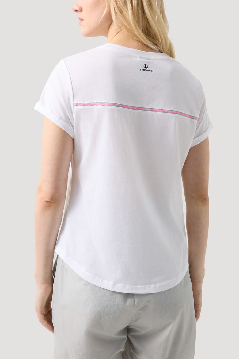 T-Shirt Debra, Alternate, color, White/black