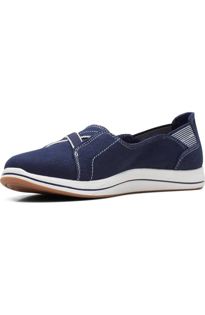 Clarks<sup>®</sup> Breeze Skip Slip-On Sneaker - Wide Width Available, Alternate, color,