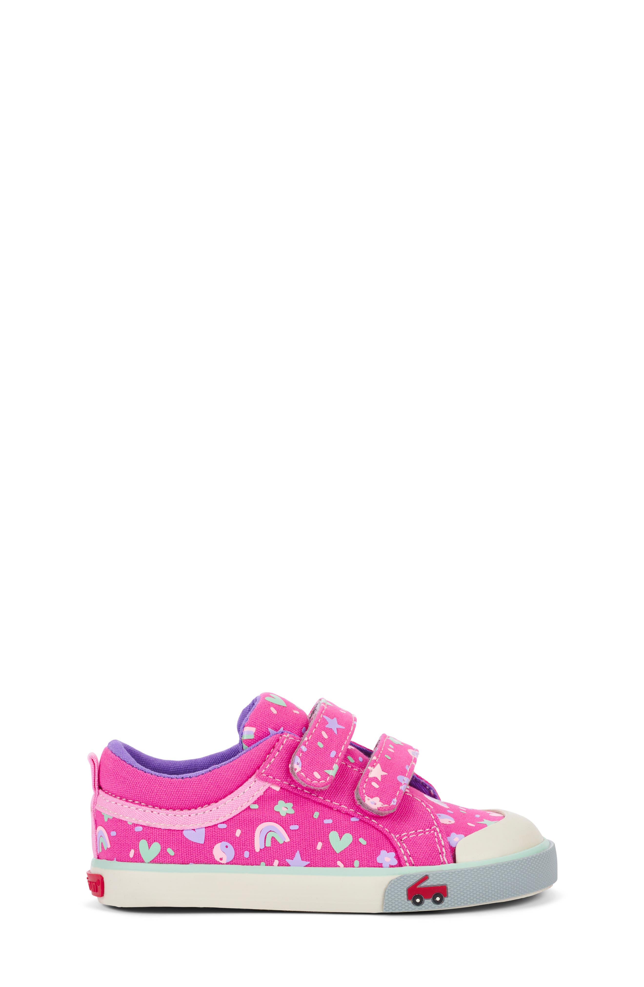 See Kai Run Robyne Sneaker, Alternate, color, Hot Pink/ Happy