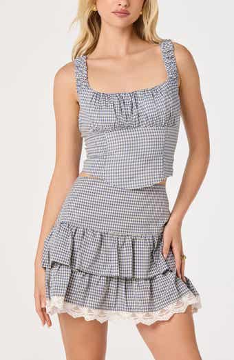 Penny Gingham Tank