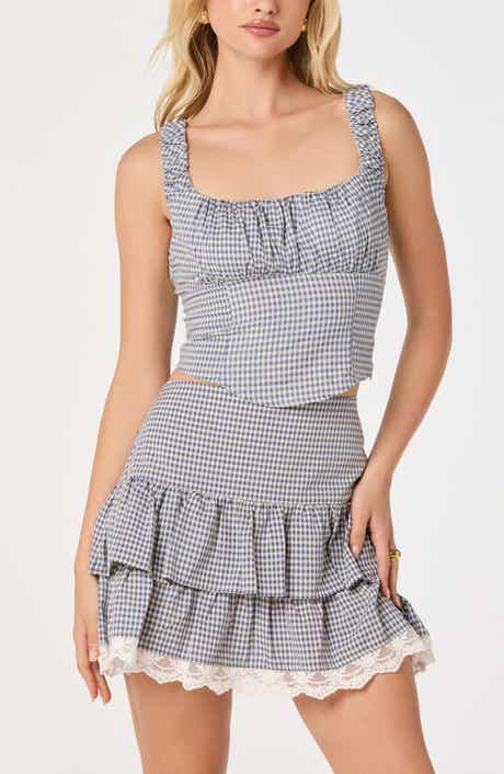 Penny Gingham Tank