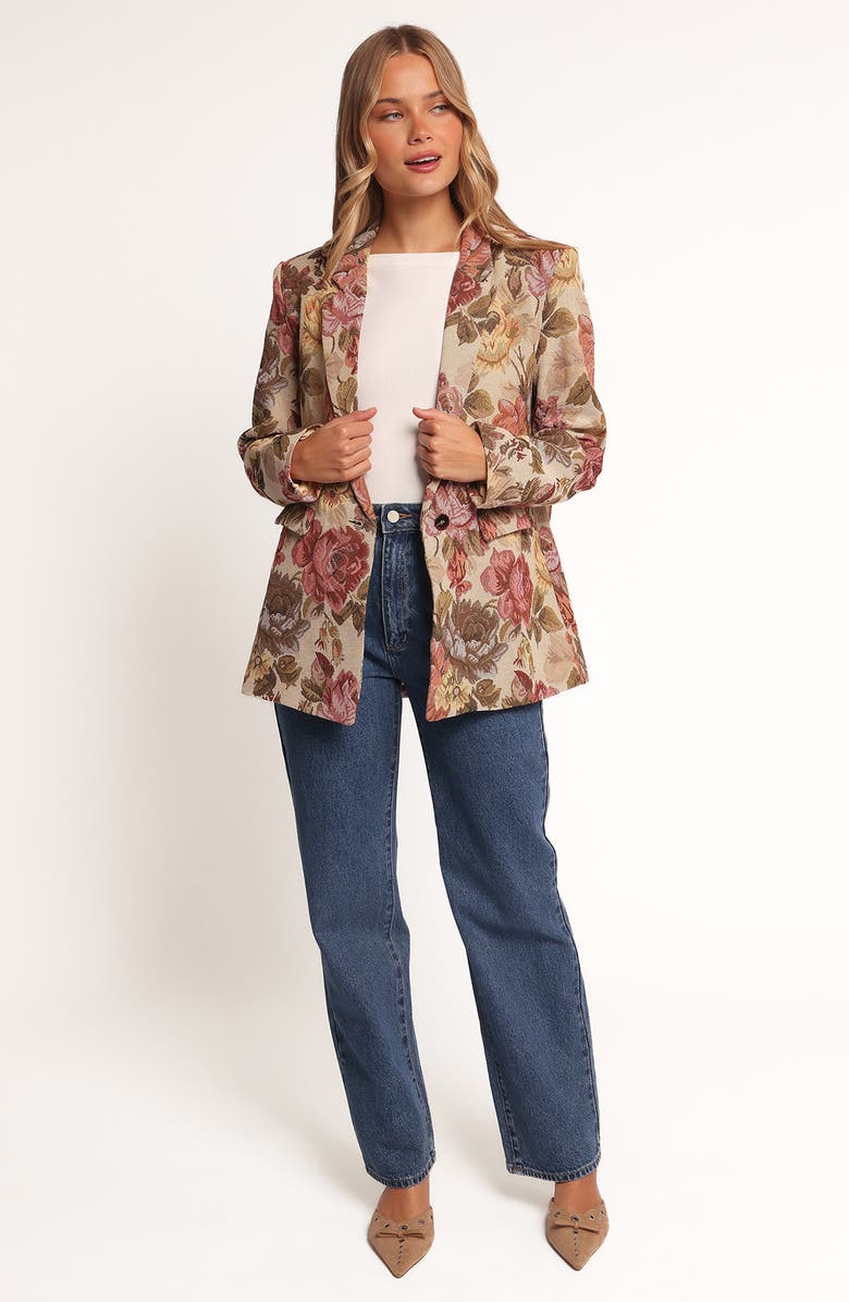 Petal & Pup Dawn Oversize Blazer, Alternate, color, Floral