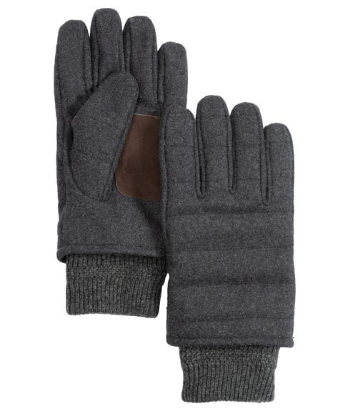 Wool Channel Quilted Glove