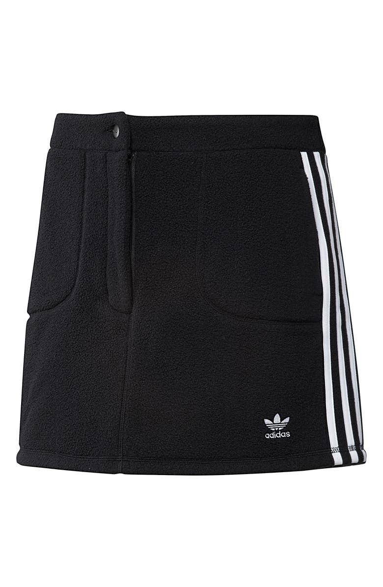 adidas Originals Fleece Miniskirt, Alternate, color,