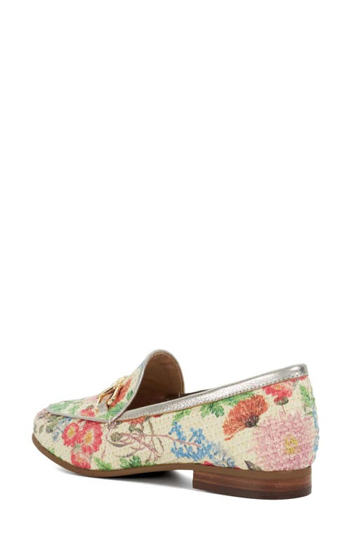 Dune London Glair Loafer In Raffia
