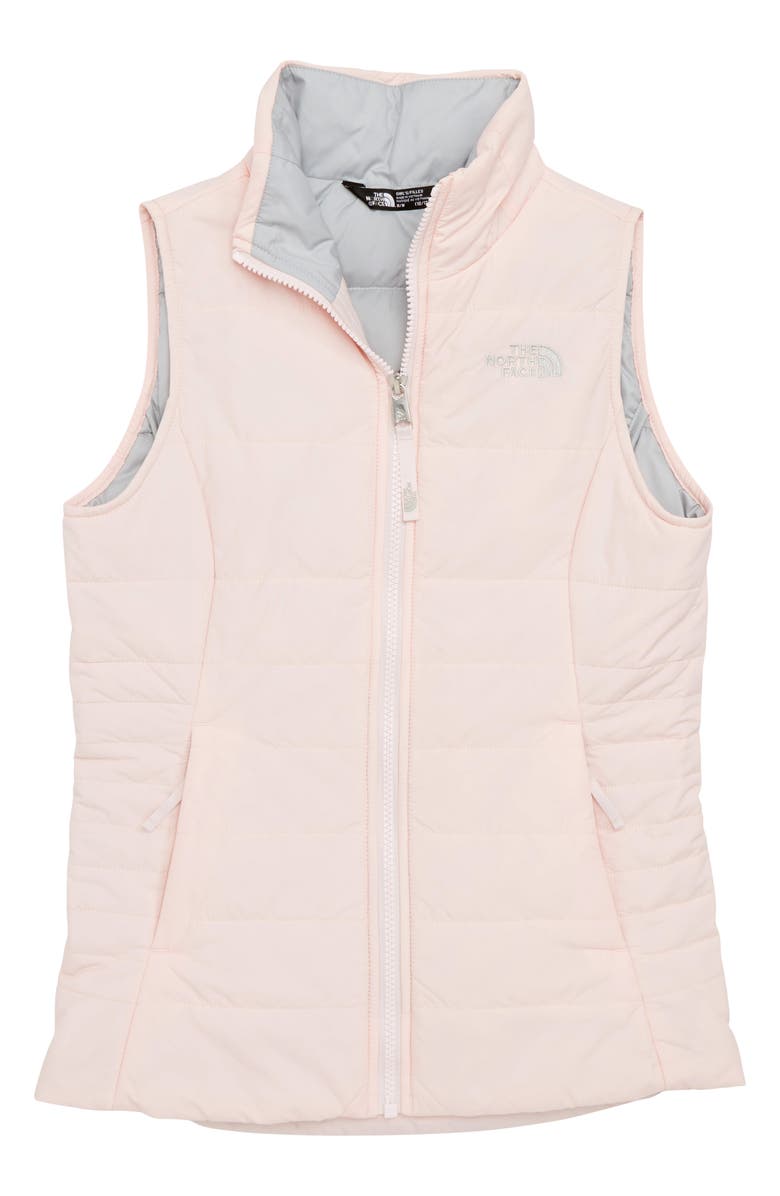 The North Face Harway Vest, Main, color, Purdy Pink/ High Rise Grey