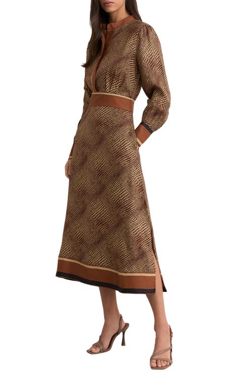 Leia Long Sleeve Shirtdress