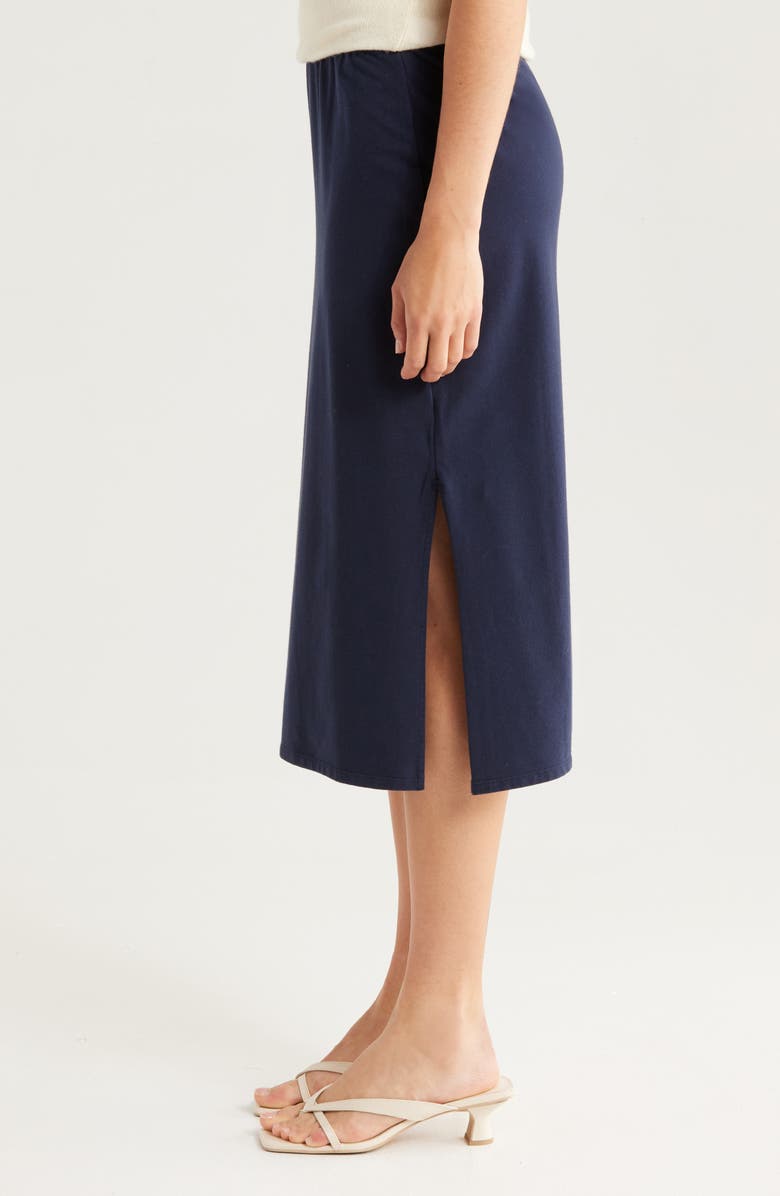 Caslon<sup>®</sup> Knit Pencil Skirt, Alternate, color, Navy Blazer
