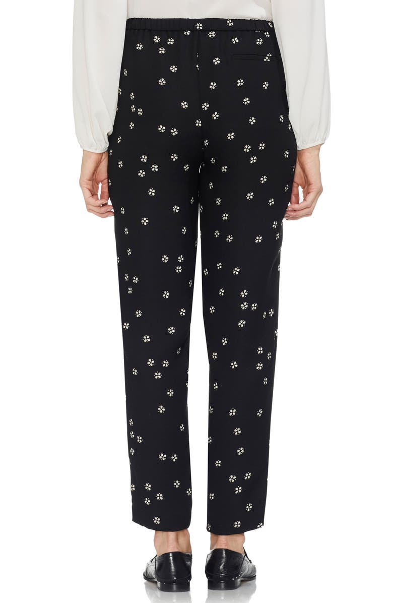 Vince Camuto Re-Set Ditsy Slim Leg Pants, Alternate, color, 