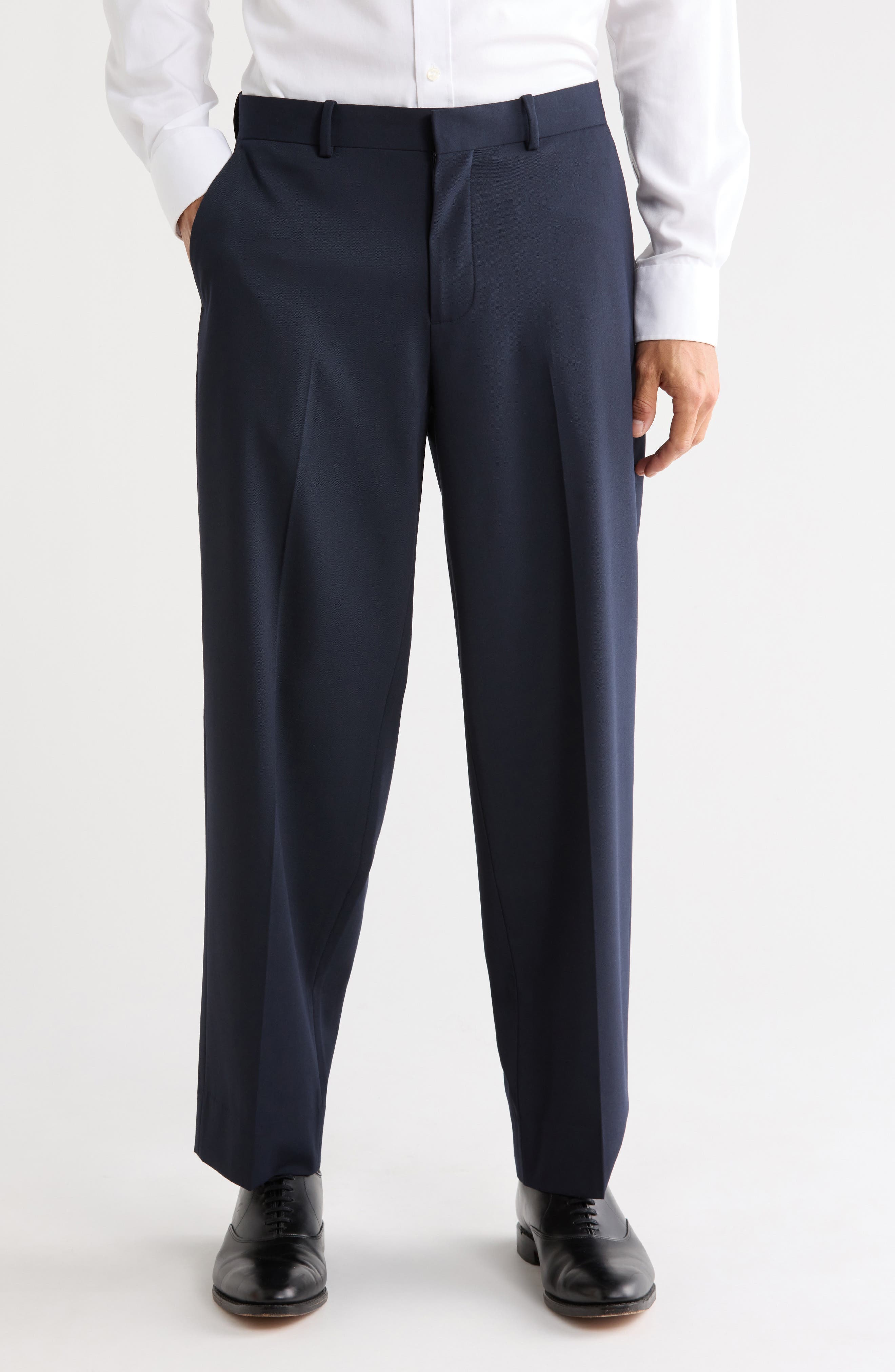 Straight Leg Trousers