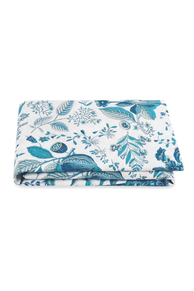 Pomegranate Fitted Sheet, Main, color, PRUSSIAN BLUE