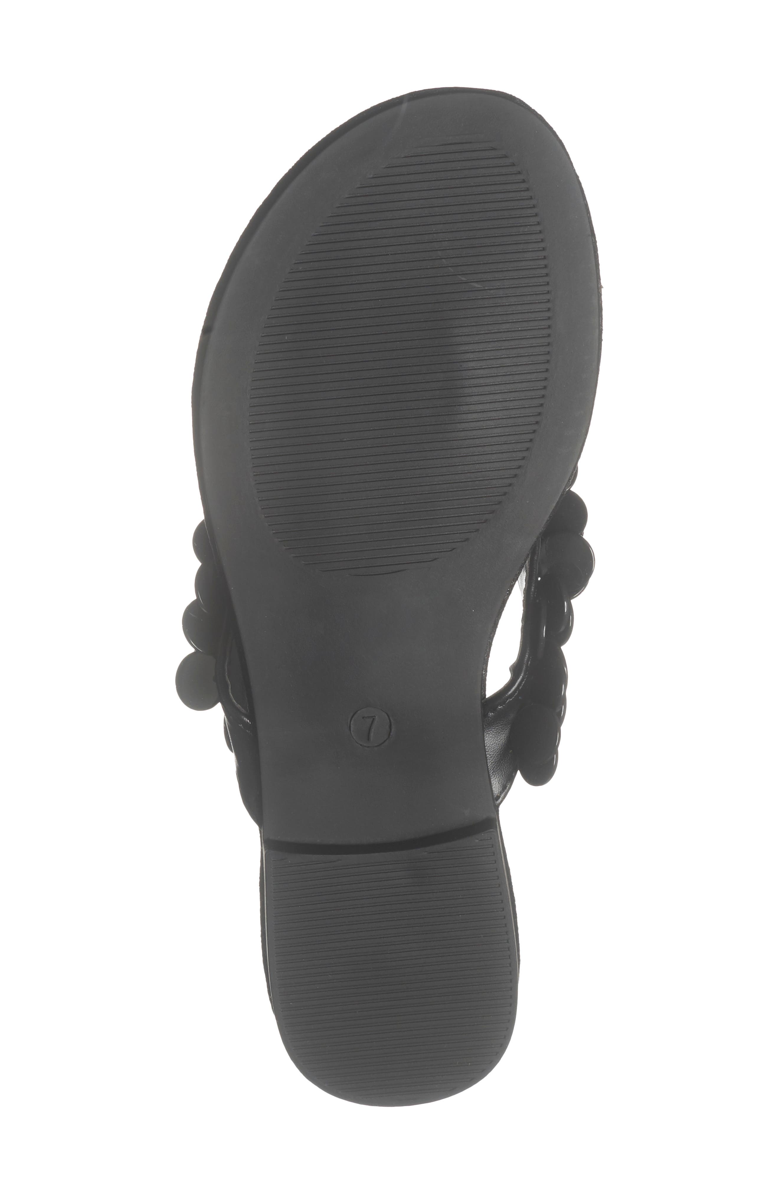 Jusa Flip Flop, Alternate, color, BLACK