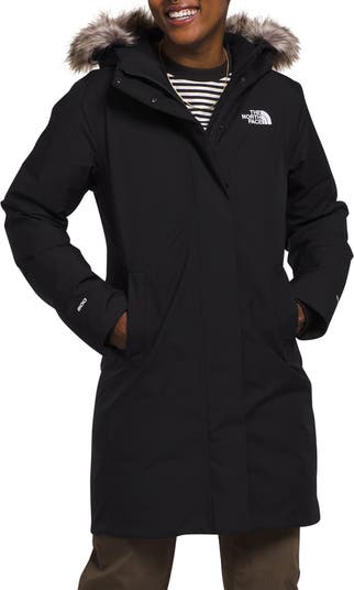 The North Face Arctic Waterproof 600 Fill Power Down Parka with Faux Fur Trim Nordstrom