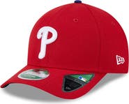 New Era Men's New Era  Red Philadelphia Phillies Player Replica 9FORTY Adjustable Hat