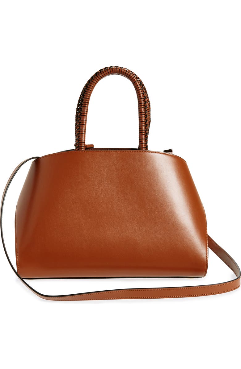 FERRAGAMO Small Hug Leather Top Handle Bag, Alternate, color,