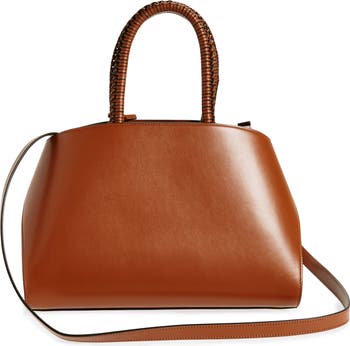 FERRAGAMO Small Hug Leather Top Handle Bag | Nordstrom