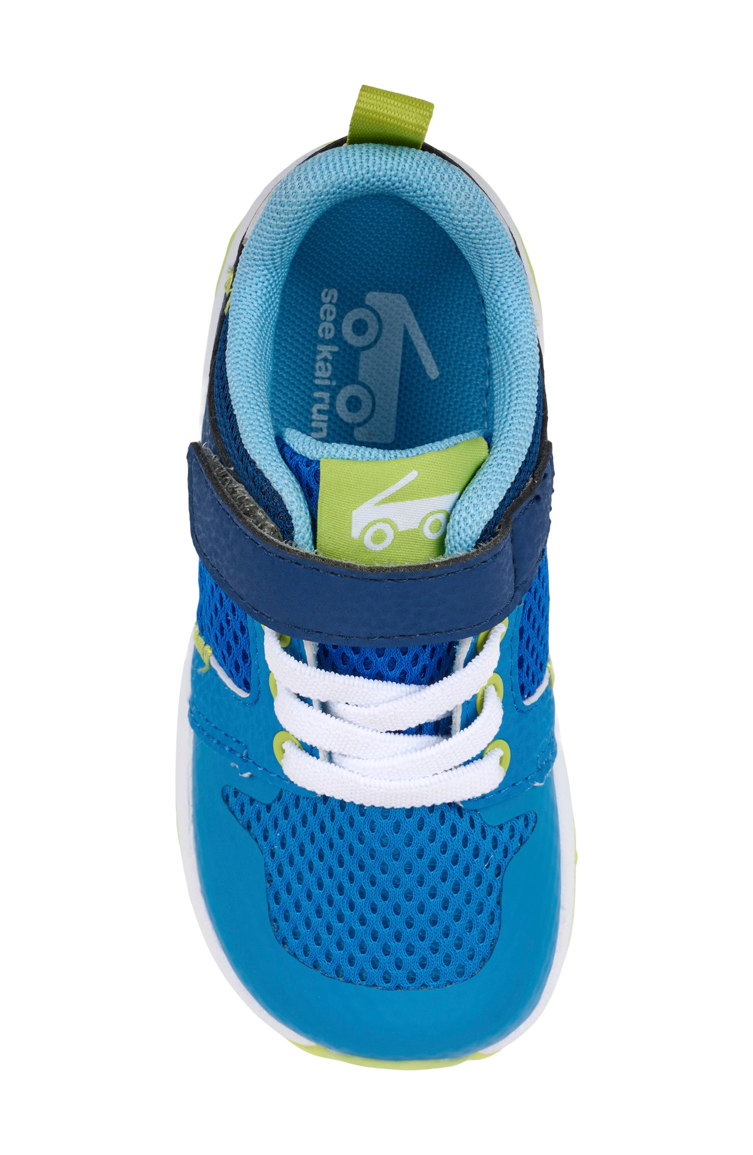 See Kai Run Kids' Viento Sneaker, Alternate, color, Bold Blue