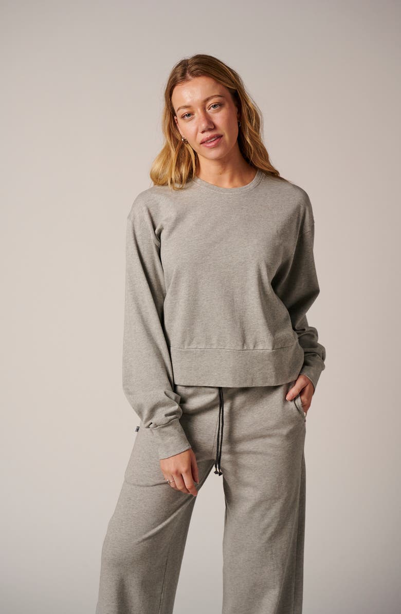LEISURE LAB Womens Cotton Lounge Pant, Alternate, color, Labradorite
