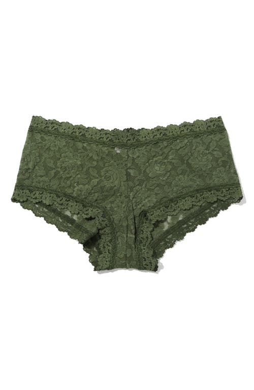 Hanky Panky Signature Lace Boyshorts In Green